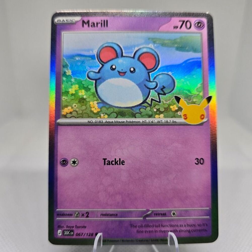 Marill #67 Pokemon 30th Celebration